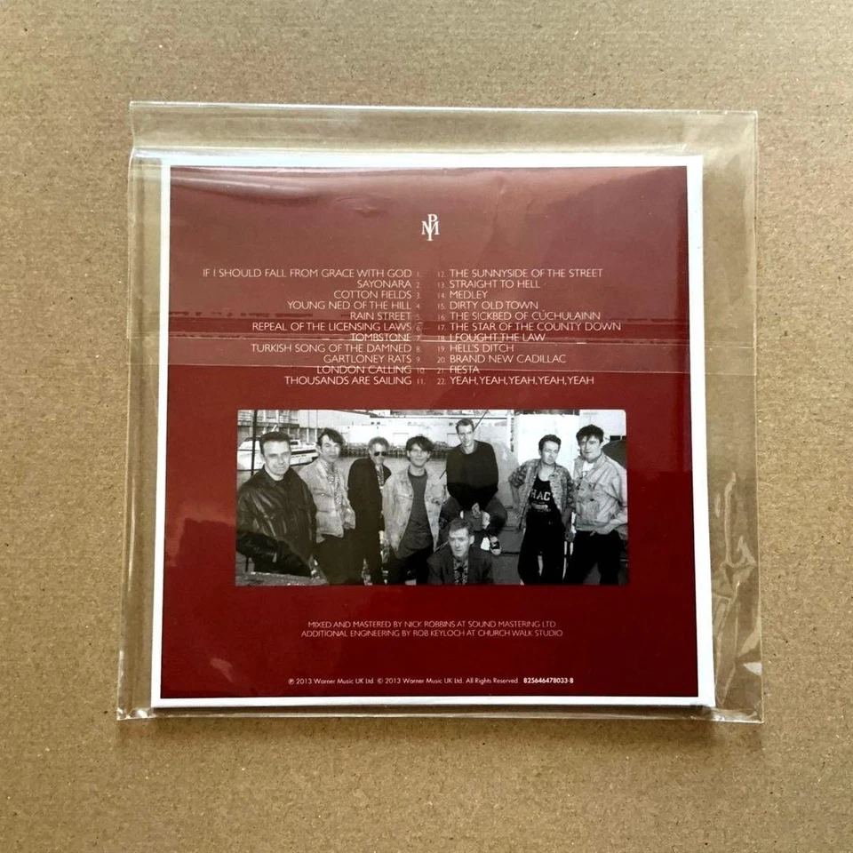 THE POGUES WITH JOE STRUMMER LIVE IN LONDN CD Rock Japan Foto 2 de 2