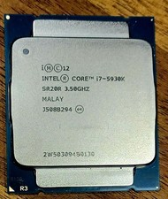 INTEL  I7-5930K 6core 3.50GHz SR20K LGA2011 #J50B294 5th Gen