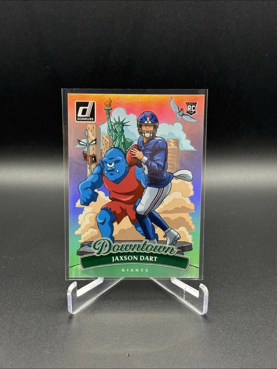 e Harrison The Lowdown 2CDセット （未開封） Jaxson Dart 2025 Panini Donruss Downtown Chaser Pack (Read