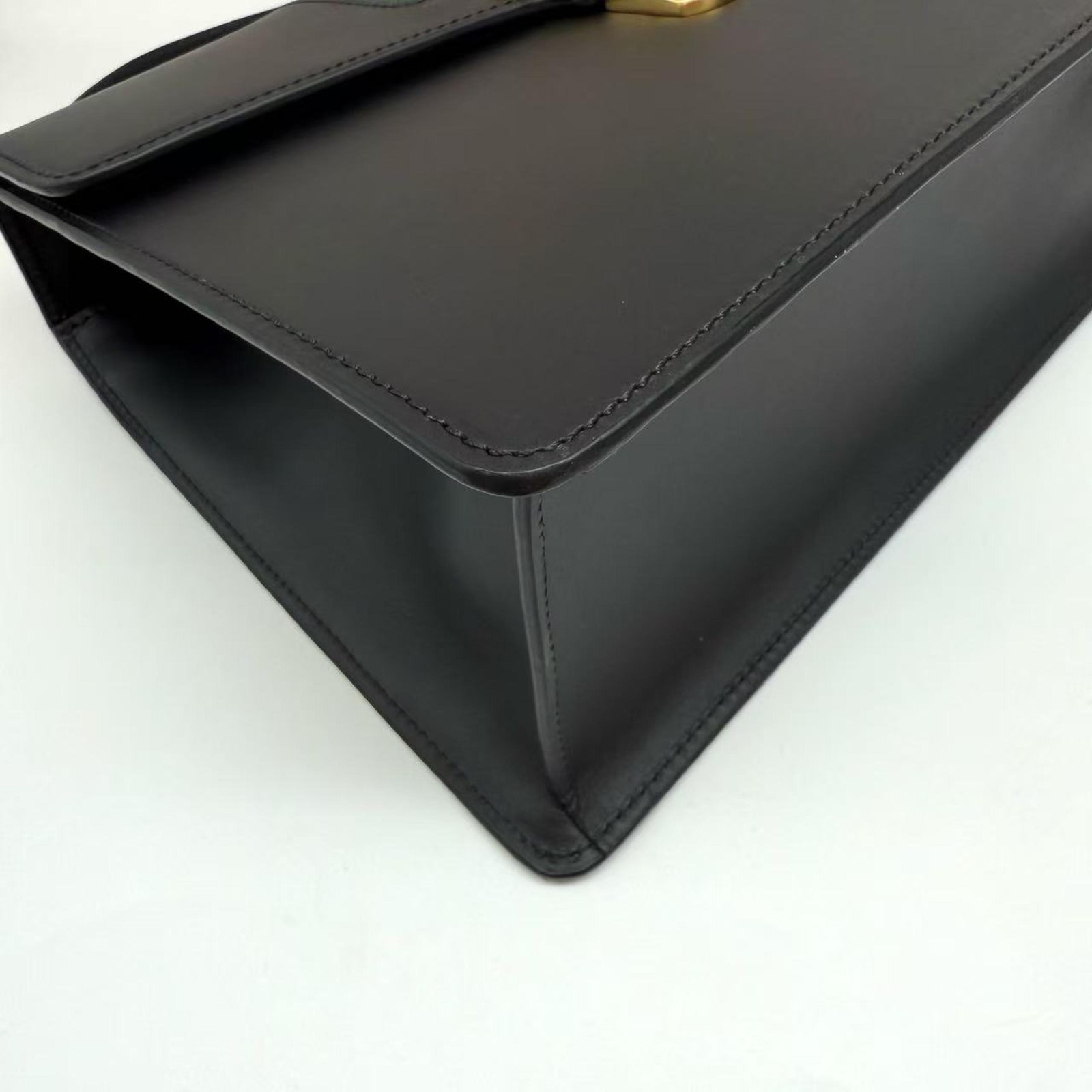 Sylvie Leather Handbag Gucci Black - ## image 5