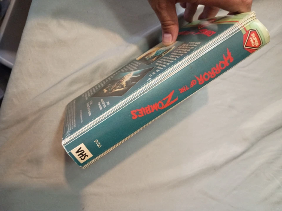 HORROR OF THE ZOMBIES VHS SUPER VIDEO CLAMSHELL AMANDO DE OSSORIO BLIND DEAD 3 - Image 3 of 4