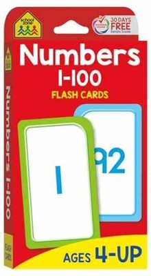 School Zone Numbers 1-100 Flash - Cards, by School Zone; Joan - Acceptable