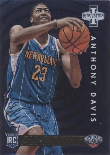 ANTHONY DAVIS 2012-13 PANINI PRIZM USA 1ST YEAR ROOKIE RC #11 PSA 