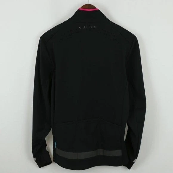 Shimano Men's Small Black Fleece Lined Full Zip Performance Cycling Jacket - Image 3 of 4