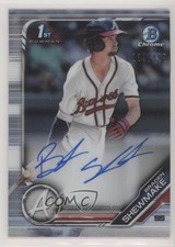 2019 Bowman Draft Chrome Pick Refractor /499 Braden Shewmake #CDA-BSH Auto y5m