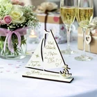 Money gift wedding sailboat mini wedding gift decoration bridal couple 9x9.5cm