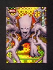 2026 Topps Chrome Marvel Comics Groot #46 Gold X-Fractor /50