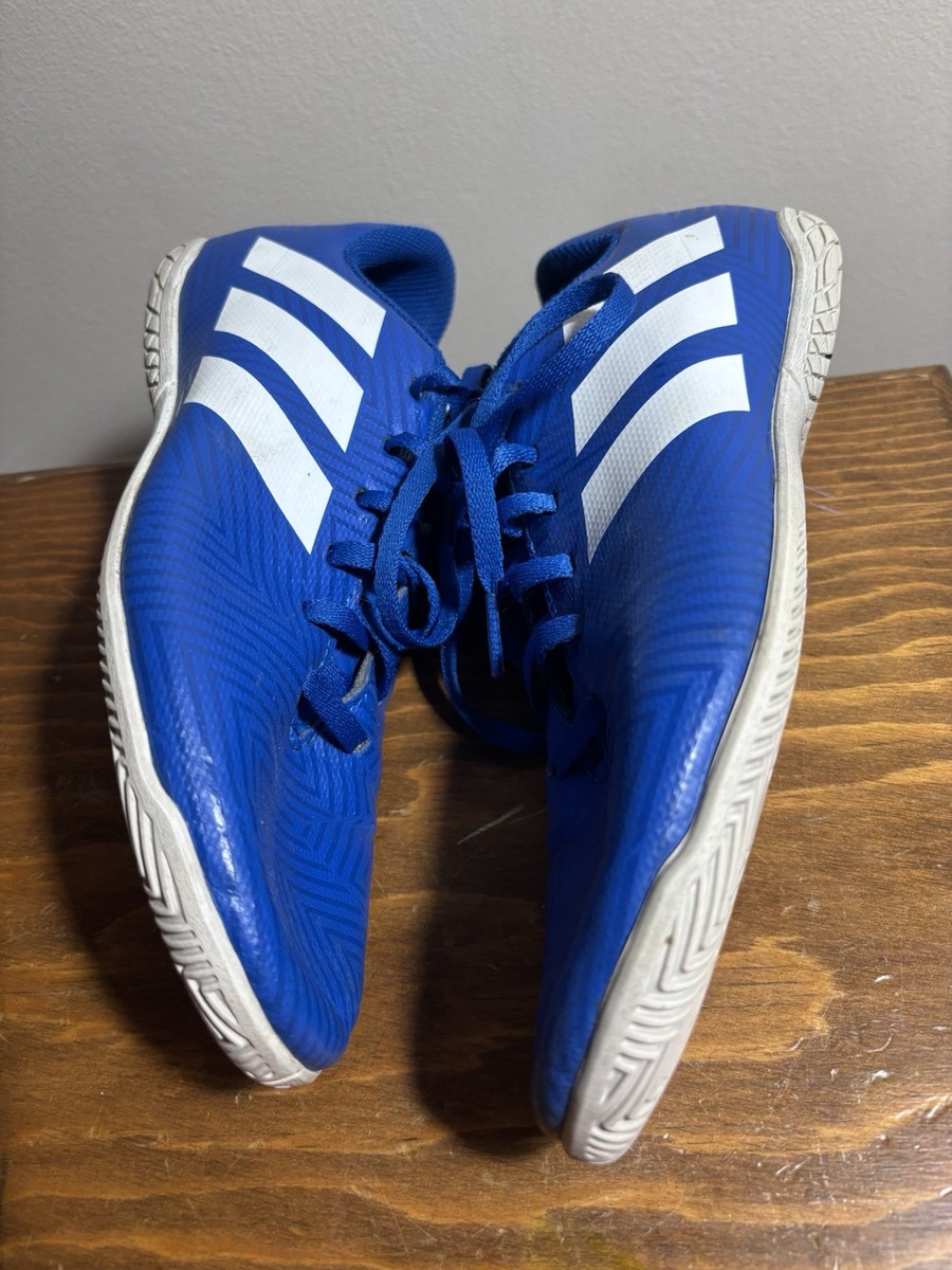 Adidas Nemeziz X Tango 18.4 Indoor Soccer Cleats Blue Shoes  display picture 1