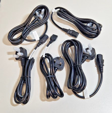 Stock 5 Cavi alimentazione PC - Regno Unito - inglese - UK Power con fusibili