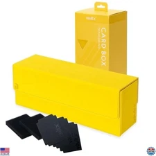 Vault X Trading Card Storage Box, Premium Exo-Tec Material, Detachable Magnetic