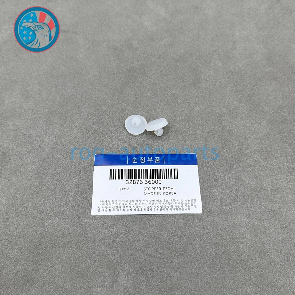 OEM 2X Brake Pedal Stopper For 3287636000 01-15 Kia Optima Sorento Sportage Soul Foto 4 de 4