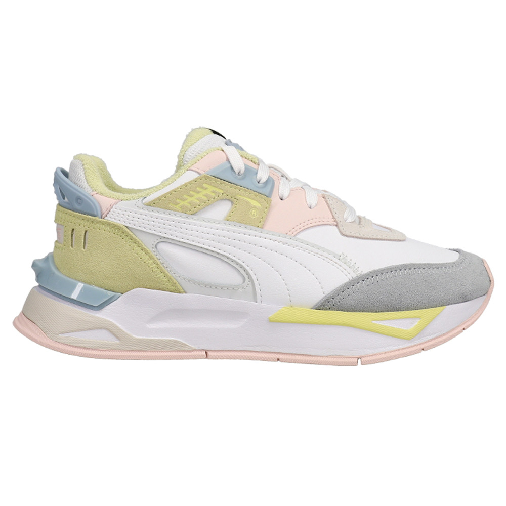 PUMA Mirage Sport Pastel Lace Up Womens Green, Grey, Pink