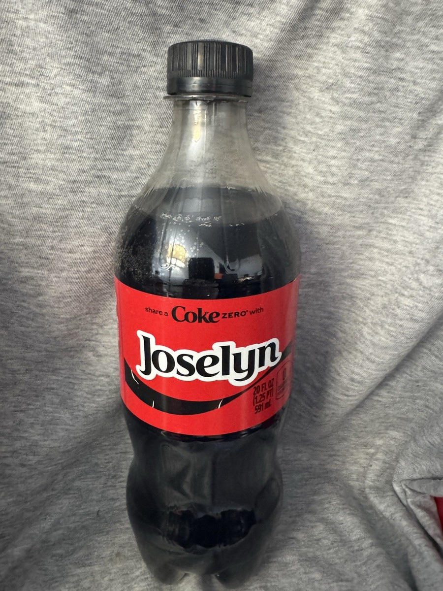 Share a Coke with Joselyn 2025 Personalized Gift Coca~Cola Bottle