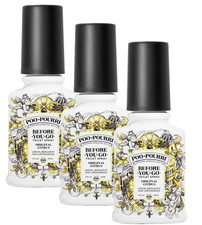  3 pack Poo-Pourri Original Citrus Before-You-Go Toilet Spray, 2 fl oz