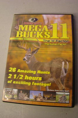 Mega Bucks 11, The Human Factor DVD, 26 Amazing Hunts, Mossy Oak's, 2006