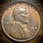 1934-P Lincoln Wheat Cent Uncirculated #3
