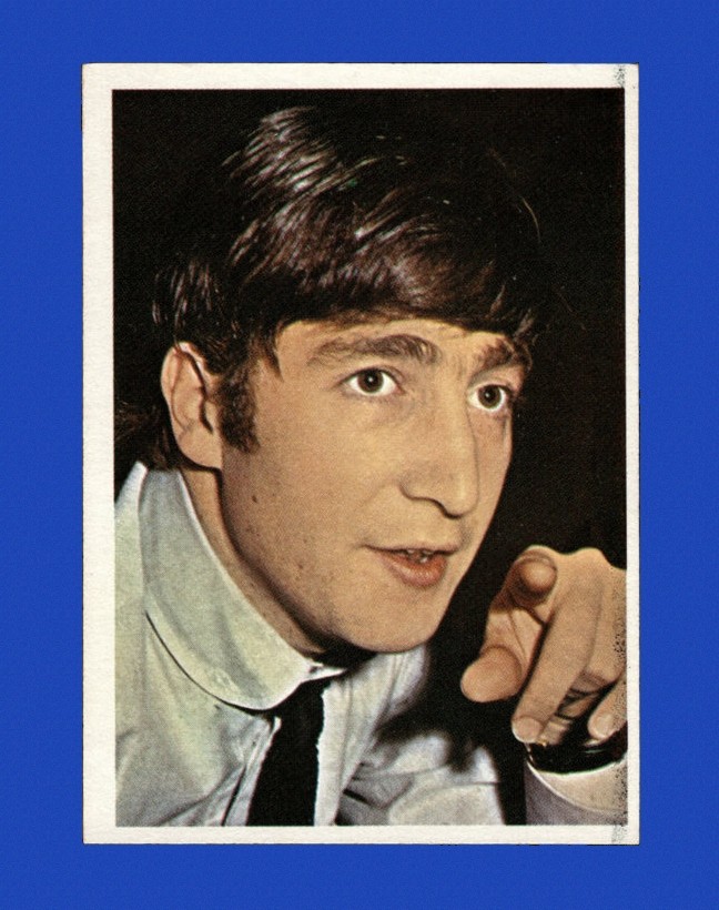 1964 Topps Beatles Diary Set-Break # 42A John EX-EXMINT *GMCARDS*