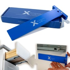 Undermount Drawer Slide Jig Cabinet Hardware Woodworking Alignment Tool Mount