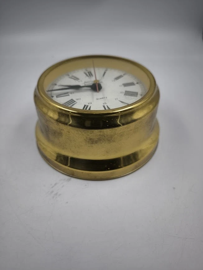 Horloge À Quartz Marine Jerger - Utilisée, Pas De Pile, Signes D'Usure - Photo 3/4