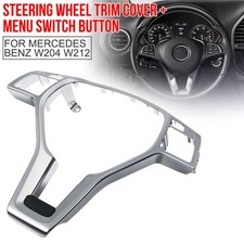 Für Mercedes-Benz Lenkrad Blende AMG C218 W204 W207 X204 W117 W156 W212 CLA45 Für Mercedes-Benz Lenkrad Blende AMG C218 W204 W207 X204 W117 W156 W212 CLA45