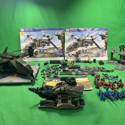 Halo Mega Bloks UNSC Falcon with Landing Pad Set 96940 Plus !!! 96869