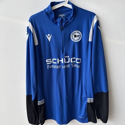 Macron Arminia Bielefeld Training Player Zip Top 58551050, blau