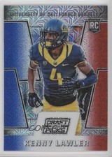 2016 Prizm Collegiate Draft Picks Red White & Blue Mojo 25/25 Kenny Lawler 7l6