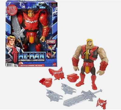 He-Man and the Masters of the Universe Battle Armor HeMan 8.5'' Figure Mattel NEW