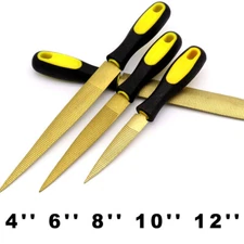 4'' 6'' 8'' 10'' 12'' Double Sided Carbon Steel Rasp File Carpenter Wood Tools