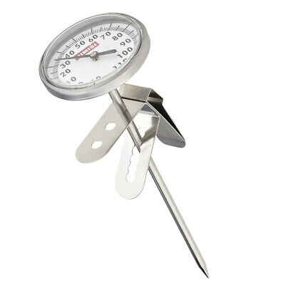 Edelstahl Rostfreier Kaffee Aufschäumen Milch Tee Latte Krug mit Thermometer