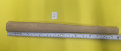Hickory Hammer Handle 16''  OVAL EYE 13/16'' x 7/16'' Includes Metal Wedge