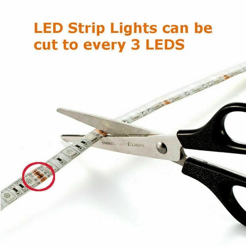 DC12V SMD 5050 2835 60LED/m tape kit LED Strip Light RGB Flexible Ribbon Stripe - Picture 6 of 34