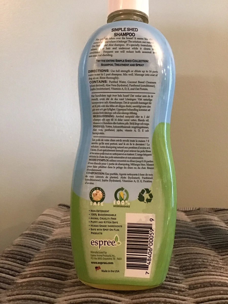 Espree simple top shed shampoo