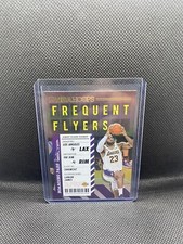 2020-21 LeBron James Panini NBA Hoops Frequent Flyers Silver Holo LA Lakers #3
