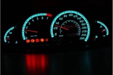 Opel Omega B glow gauges dials plasma dials kit tacho glow dash Style 1
