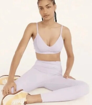 Crew Active High Waist Leggings in Lavender Size S