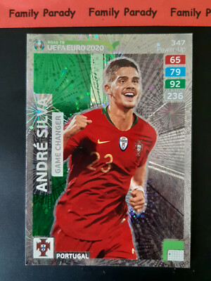 André Silva 347 Game Changer Portugal Panini Karte Adrenalyn Foot Euro 2020