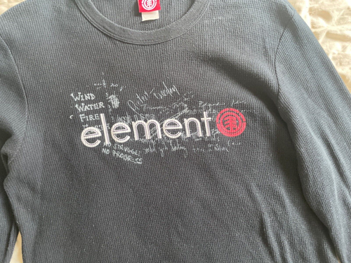 Hidden Gem Vintage Black Element Classic Long Sleeve size S for men - Picture 2 of 9