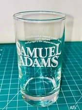Samuel Adams Boston Lager Beer Breweriana Tasting Sampler Glass Small Tester