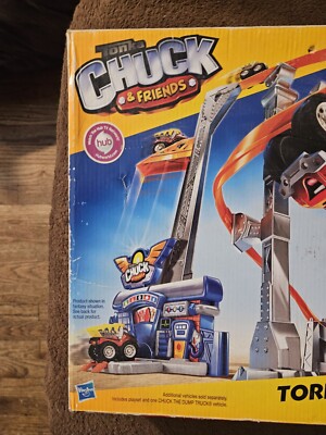 HASBRO TONKA CHUCK & FRIENDS TORNADO TOWER TWIST TRAX | eBay