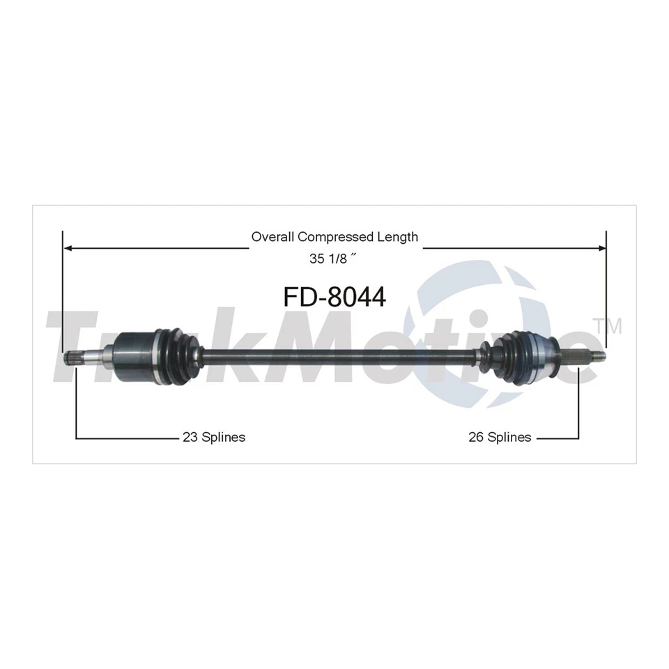 Junta del eje de transmisión delantero CV para Ford Escort 1986 1987 1988 1989 1990 Foto 3 de 3