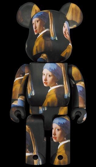 BE＠RBRICK Johannes Vermeer Be@rbrick Johannes Vermeer (Girl with a Pearl Earring) 1000