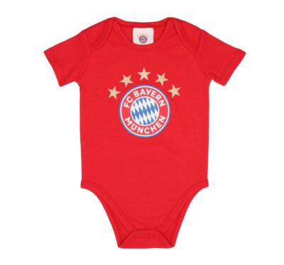Original FCB FC Bayern München Baby Body Essential rot (Artikel-Nr. 34589)