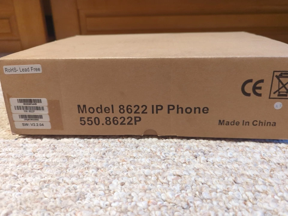 Inter-Tel Axxess 8622 IP Phone 550.8622P Power Over Ethernet Telephone - NEW! - Image 2 of 4