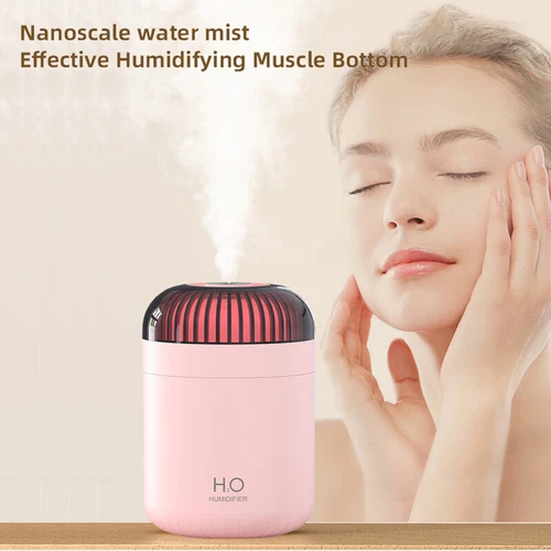 Portable 500ML Mini Electric Air Humidifier Diffuser Led For Home/Car/Office UK - Picture 5 of 34