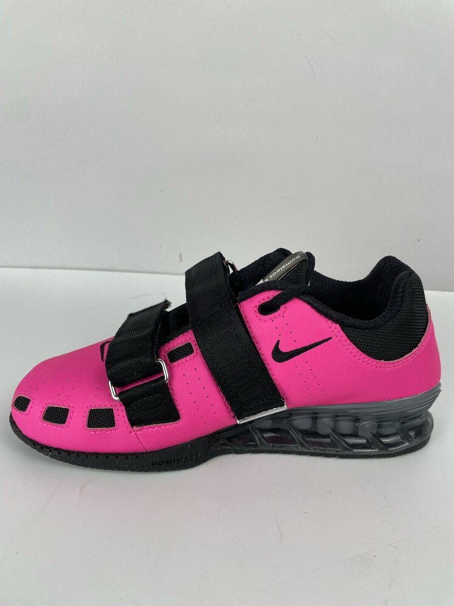 Nike Mens Romaleos 2 Pink / Black 476927-601 Weightlifting Nike Mens Romaleos 2 Pink / Black 476927-601 Weightlifting