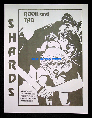 Rook and Tao Pacific Sun Enterprises Prime Studios 1995 Print Magazine Ad Poster