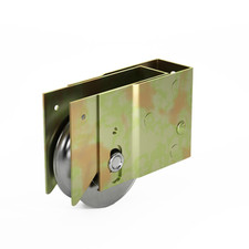 Patio Door Roller Assembly, 1-1/2 Steel Wheel, 9-338