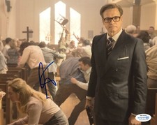 Colin Firth Kingsman Autographed Signed 8x10 Photo ACOA COA 