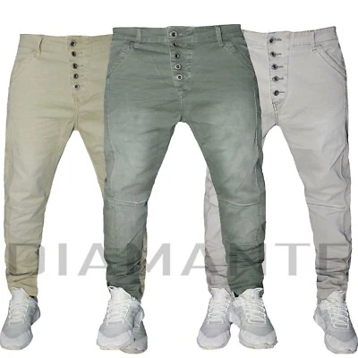 Pantalone Jeans Uomo Y.Two Denim cavallo basso vintage art y1120 dalla 42 a 52